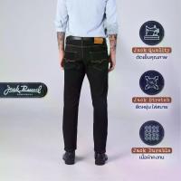 ราคา Jack Russel - Men Jeans กางเกงยีนส์ทรงสลิมคลาสสิคผู้ชาย - Handwerk J-JACK/BK2 Classic Slim Fit Black 2 (1734440131661039466)