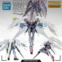 ราคา Bandai Original GUNDAM Set MG Flying Wing Gundam Zero EW Ver.Ka 1/100 Anime Action Figure Assembly for Men (1735149054360323247)