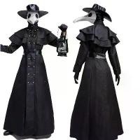 ราคา Plague Doctor Long Punk Cosplay Costume for Adults (1735310203191461522)