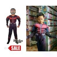 ราคา COD พร้อมส่ง Cosplay ชุดแฟนซีเด็ก ชุดแอ๊นท์แมน Ant Man พร้อมหน้ากาก ชุดมีกล้าม ชุดซุปเปอร์ฮีโร่ ชุดฮีโร่เด็กTikTok (1734696829686286241)