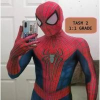 ราคา [ FITRHINO ] RPC Adult Costume Spiderman The Amazing Spiderman 2 Cosplay Costumes (1733921172534691304)