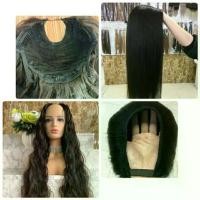 ราคา ฮาฟวิกผมครึ่งหัว Half U wig แฮร์พีซตัวยู ผมแท้100% 10A ย้อมสีได้ (1734209889157613035)
