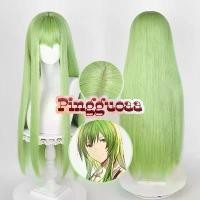 ราคา 【Manmei】FGO Fate Grand Order Enkidu Cosplay Wig 80cm Long Straight Green Wigs Heat Resistant Synthetic Hair (1735145767696499873)