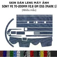 ราคา Sony FE 70-200mm F2.8 GM OSS Lens Skin (มาร์ค 1) (หลายรุ่น) | Decal Film 3M สติ๊กเกอร์กันรอยเลนส์กล้อง 70-200 mm คําแนะนําการขายที่ร้อนแรงในเดือนนี้ (1735462970879018214)