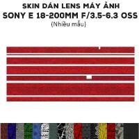 ราคา Sony E 18-200mm F/3.5-6.3 OSS Lens Skin (หลายรุ่น) | Decal Film 3M สติ๊กเกอร์กันรอยเลนส์กล้อง 18-200 mm คําแนะนําผลิตภัณฑ์ใหม่ของเดือนนี้ (1735463567989179632)