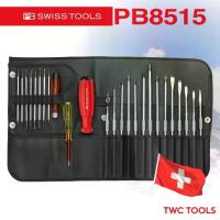 ราคา PB Swiss Tools ชุดไขควงซองหนัง พร้อมไขควงวัดไฟ รุ่น PB 8515 ไขควงลองไฟ 25 ชิ้น 31 แบบ Swiss Made PB8515 (1735460930640774863)