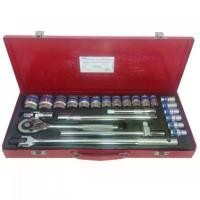 ราคา King Tools ชุดเครื่องมือช่างSet 24 Pcs. 1/2" Dr Socket&24 PCcs. Chrome Vanadium (1734478366254531747)