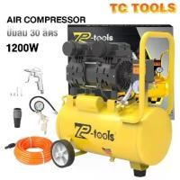 ราคา TP Tools ปั้มลม 30 ลิตร ปั๊มลม 1200W ปั้มลมออยล์ฟรี ปั้มลมขนาดเล็ก OIL FREE ปั้มลมไฟฟ้า ถังลม ปั๊มลมเสียงเงียบ (1735517485111542793)