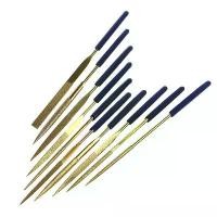 ราคา 10Pcs Mini Files Titanium Diamond Coating Needle Flat File Set Metal Working Craft Tools (1734997401129551673)