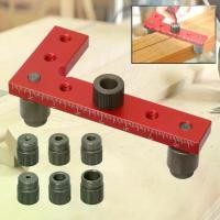 ราคา Suitable for Metric Scriber Ruler 2-10mm Dowel Jig Self-Centering Line Scriber Woodworking Tools Drill Guide for Straight Holes Square Center Finder Tool (1735442132143343294)