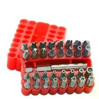 ราคา ชุด หัวไขควง เบอร์พิเศษ ที่ควรมีติดกล่องเครื่องมือ 33ชิ้น security screwdriver ไขน๊อตกันขโมย สามแฉก สี่แฉก หกเหลี่ยม ดอกดาว ท็อกซ์ มีรู เขี้ยวงู Torq-Set Torx Tri-Wing Hex Snake-Eyes Tri-point (173492
