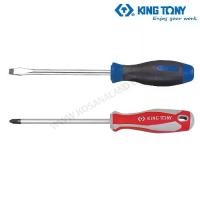 ราคา Kingtony ไขควงปากแบน + ไขควงปากแฉก แกนกลม ขนาด 4 นิ้ว ( Screwdriver ) ( 14210104 + 14220404 ) (1734906123576444655)