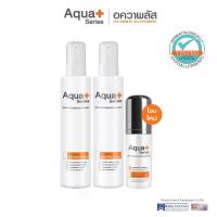 ราคา (ส่งฟรี) Aqua+ Series Skin Soothing Milky Wash (2 ขวด) & Radiance-Intensive Essence (1 ขวด) (1735500630316845037)
