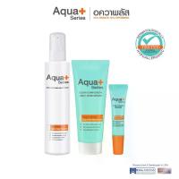 ราคา (ส่งฟรี) Aqua+ Series Skin Soothing Milky Wash & Clear Complexion & Daily Clear Defense (1735032520330086059)