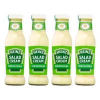 ราคา HEINZ น้ำสลัด สลัดครีม ไฮนซ์ ออริจินัล สูตรน้ำมันเรพซีด และน้ำส้มสายชู สำหรับสลัด แซนวิช บาร์บีคิว ชุดละ 4 ขวด ขวดละ 285 มิลลิลิตร / HEINZ Salad Cream with Rapeseed Oil and Vineg (1735350798087259833)