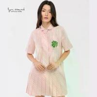ราคา Lyn around - เดรสสั้นลายตารางแต่งลายปักใบโคลเวอร์ คอลเลกชัน Camp Diary (A26SGWB062) (1735360658895176905)
