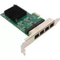 ราคา 4 Port Gigabit Ethernet Card, PCIe Network Adapter, 10/100/1000Mbps (1733680325761533340)
