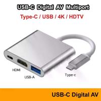 ราคา คะแนนรีวิว 5 ดาว USB-C Digital AV Multiport Adapter USB Apple ( Type-c USB C Type ) TV HDMI Macbook Ipad pro Ipadproผลิตภัณฑ์ 5 ดาว (1735507759782724907)