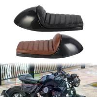 ราคา ✬Cafe Racing Seat เบาะนั่งวินเทจฐานกระทะ Vintage Saddle Grip เบาะนั่งมอเตอร์ไซค์วินเทจสำหรับ BMW Triumph Bonnaville▼ (1735306714850821282)
