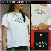 ราคา Rally Vintage-fit - เสื้อยืดโลโก้ทรงวินเทจ (1734690077362652220)