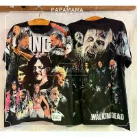 ราคา The Walking Dead the legendary serie OVP เสื้อซีรี่ส์ ตำนาน papamama vintage shirt สวัสดิการสด (1735193572211917862)