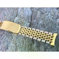 ราคา สายนาฬิกา เม็ดรวงข้าว 2 กษัตริย์ 18.5mm สำหรับ vintage omega constellation หอดูดาว ทรงจานบิน 168.027 (1734976584229291888)