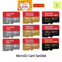 ราคา [ส่งด่วนทักแชท] SanDisk คุณภาพสูง Ultra Extreme Pro sdcard A1 A2 U3 V30 64GB 128GB 256GB 4K memory MicroSD กล้องวงจรปิด คําแนะนําการขายที่ร้อนแรงในเดือนนี้ (1735234222078395981)