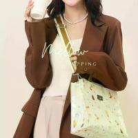 ราคา กระเป๋าสะพาย รุ่น Mellow hopping กระเป๋าใส่ipad กระเป๋าหิ้วมีซิป มีช่องใส่ของเยอะ (1735308911277999921)