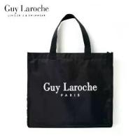 ราคา [จัดส่งทันที] Guy Laroche กระเป๋าผ้า กันน้ำ มีซิป ใส่ IPAD ได้ ผ้าไนล่อน กีลาโรช Tote Bag GX8Z0100 (1734855107953067267)
