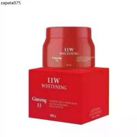 ราคา ครีมโสม11 W ปุกแดง (โสมวันวัน) 11W WHITENING Ginseng ครีมบำรุงผิวกาย 100g. (1735478652050572684)