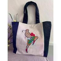 ราคา [เก็บเงินปลายทาง] กระเป๋า Muay Thai สะพายข้าง tote bag single fighter ขนาด 44*37 cm มีซับใน มีช่องเก็บของด้านใน (1734462969465374576)