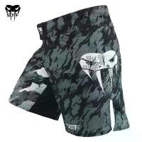 ราคา SOTF mma ผู้ใหญ่พิษงู Camouflage ผู้ชายผู้หญิงเรขาคณิตมวยกางเกงขาสั้น Tiger Muay Thai mma กางเกงขาสั้นเสื้อผ้าต่อสู้ sanda mma (1734894947440231842)