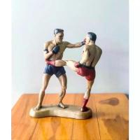 ราคา 【ส่งฟรี】 【เก็บเงินปลายทาง】 ✯มวยไทย โมเดลมวยไทย ตุ๊กตามวยไทย thaiboxing ของที่ระลึก muay thai รูปปั้นมวยไทย Model muay✤ (1735225240529569418)