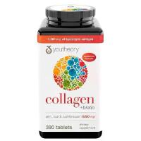 ราคา Youtheory Collagen 390 tablets Advanced Formula Type 1,2& 3 with biotin Exp. 06/27 (1735001509652826108)