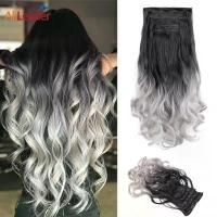 ราคา {UTUY} 22Inch Clip-In Hair Extensions Syntetic Hair Clip In Hair Extension Long Straight Hair Extensions 16Clip In Hairpieces (1735469964868551802)