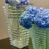 ราคา Baccarat Crystal Vase Baccarat Bright Vase Home Living Room Decorations Ornaments Flower Arrangement Flower Container (1735099846835471683)