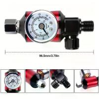 ราคา Air Compressor Moisture Separator, 1/4" NPT Spray Gun Air Regulator & Air Filter, Oil-Water Separator with Pressure Gauge, Air Compressor Moisture Separator for Cleaning and Drying Compressed Air. (17