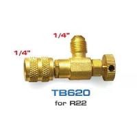 ราคา ☉เซฟตี้วาล์วแอร์/คอนโทรลวาล์วแอร์ (Refrigerant Retention Control Valve) R22 ขนาด 1/4นิ้ว x 1/4นิ้ว TASCO รุ่น TB620✴ (1735343327767790805)