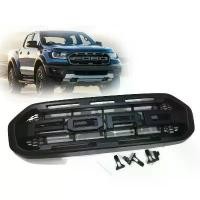 ราคา กระจังหน้า/หลังFront Grille for Ford Ranger 2018 2019 2020 2021 2022 for Xlt Model, Raptor Pattern, Complete Package, Guaranteed Good Product Quality **Complete with Decorative Accessories** (17352483