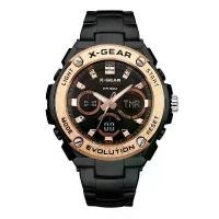 ราคา นาฬิกาแบรนด์ X-GEAR แบรนด์แท้ 100% กันน้ำ สายสแตนเลทอย่างดี นาฬิกาควอทซ์ นาฬิกาหรูหรา นาฬิกาผู้ชาย หน้าจอแสดง 2 ระบบ ระบบอนาล๊อค-ดิจิตัล สินค้าพร้อมกล่องแบรนด์ (1730099279335623328)