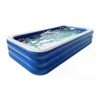 ราคา PVC children's inflatable swimming pool, home outdoor swimming pool, family pool, thickened baby infant swimming pool, swimming pool น้ํา เป่าลม ขนาด ใหญ่ เด็ก (1735142175420220961)