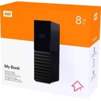 ราคา 8TB EXTERNAL HDD (ฮาร์ดดิสก์ภายนอก) WD MY BOOK (WDBBGB0080HBK) (1735491487256315039)