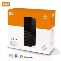 ราคา WD My Book ฮาร์ดดิสก์ HDD 6TB ไดร์ฟเก็บข้อมูล วิดีโอ ภาพ เพลง (WDBBGB0060HBK-SESN)Harddisk External Drive USB3 ประกัน3ปี (1735491413061830569)