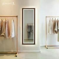 ราคา กระจกแต่งหน้าไฟ LEDพร้อมส่งจากไทย กระจก ส่องเต็มตัว LED Beauty frame 40x110 cm กระจกมีไฟ กระจกแขวนผนัง กระจกยาว แต่งหน้า แต่งตัว มินิมอล ผลิตจากไทย (1734816713343862023)