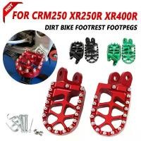 ราคา Mo For HONDA CRM250 CRM 250 XR250R XR400R XR 250R 400R XR 250 R 400 R Motorcycle Accessories CNC Footpeg Foot peg Pedal (1735221225707505553)