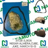 ราคา ♬Nakamoto กรองน้ำมันเกียร์ออโต้พร้อมปะเก็น สำหรับรถ Nissan Almera, Cube, Juke, March 10-13, Suzuki Swift 1.2♂ (1735294246563710803)
