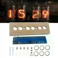 ราคา IN14 Glow Tube Clock DIY Parts High Accuracy IN14 Nixie Tube Digital LED Clock Assembly Kit DC12V 1A Multi Color for Experiments (1734888248799167617)