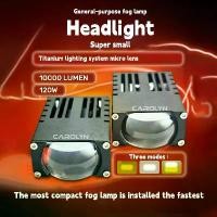 ราคา ไฟ LED รถยนต์ขนาด 1.5 นิ้ว, ไฟมอเตอร์ไซค์แบบเมทริกซ์, เลนส์โปรเจคเตอร์มินิ, ไฟหมอกทะลุกันชนรถสำหรับ BMW, Golf, Toyota และ Honda (1734907504551823092)