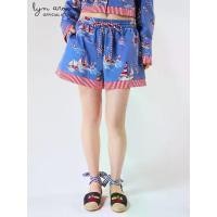 ราคา Lyn around - กางเกงขาสั้นพิมพ์ลายเรือใบ คอลเลกชัน Califonia Yacht Club (A26SGWA074) (1734902055408207049)