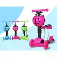 ราคา สกู๊ตเตอร์เต่าทอง สกู๊ตเตอร์สำหรับเด็ก 1 ขวบครึ่ง-8 ปรับความสูงได้ถึง 52-78 cm Scooter for kids (1734691917811320550)